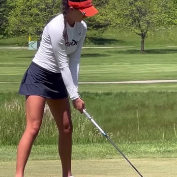 Really good swing #golf #golfer #professional #good #swing #green #fairway #hit #shot #serenity