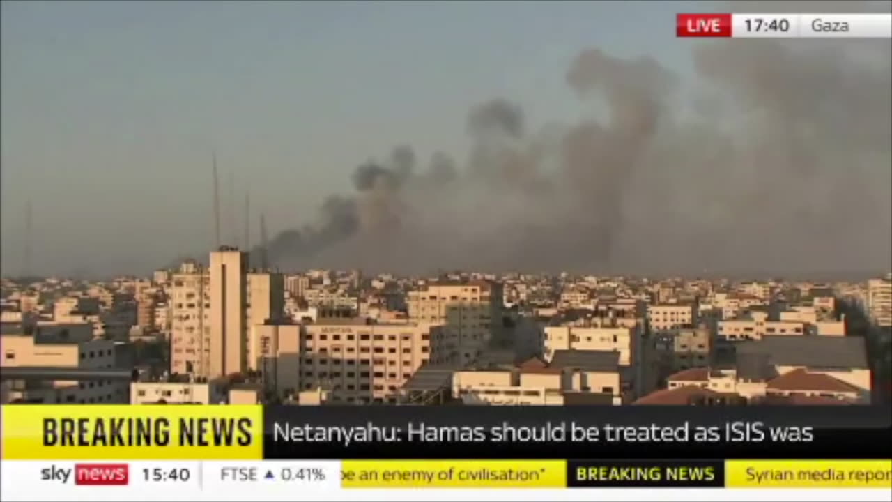 Sky News asks about babies in incubators in hospitals in Gaza