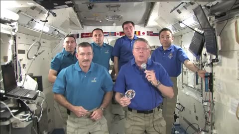 Burbank Assumes Command of ISS