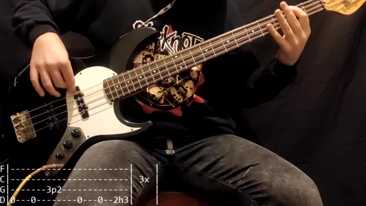 KORPIKLAANI - Vodka Bass Cover (Tabs)