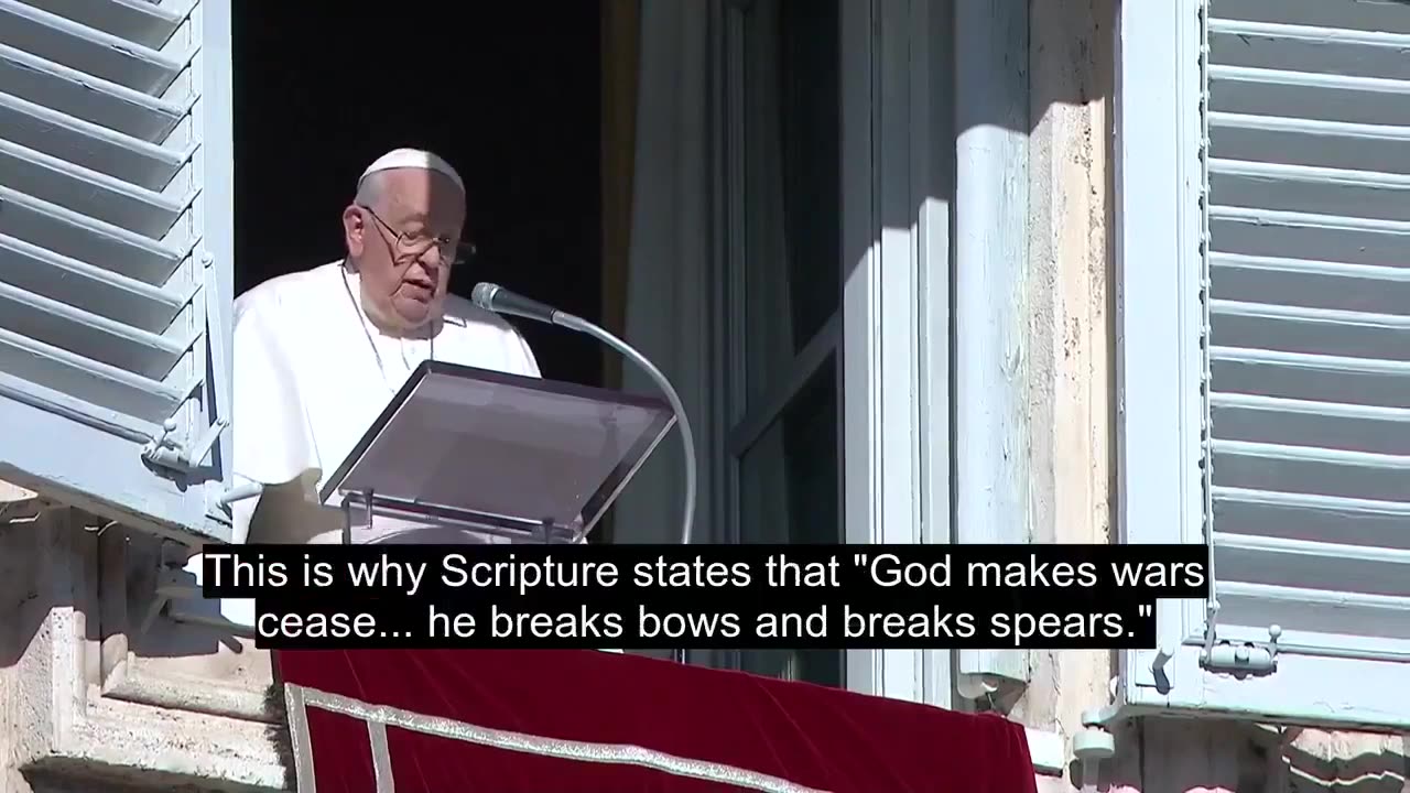 Pope Francis called Israeli soldiers “terrorists”