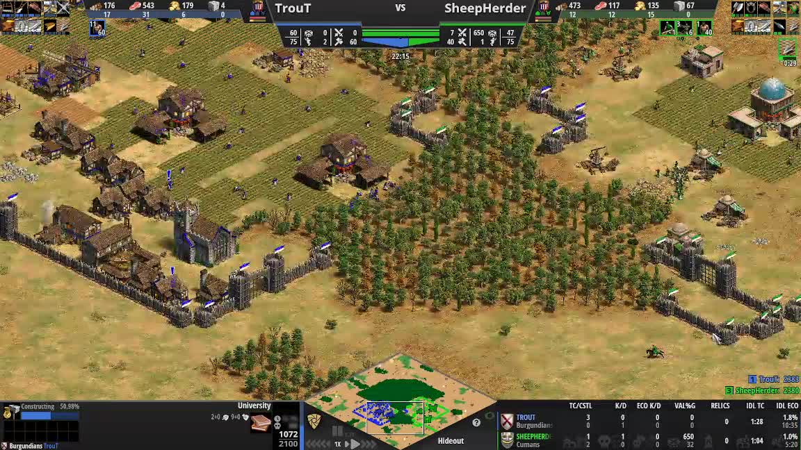 Anvil Puppetter Tournament Swiss Stage Round 3: Trout vs Sheepherder