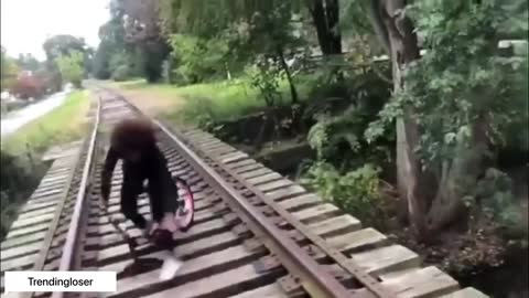 Railway road funny