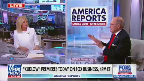 Fox News Hot Mic Catches Larry Kudlow Raging at Kamala Harris
