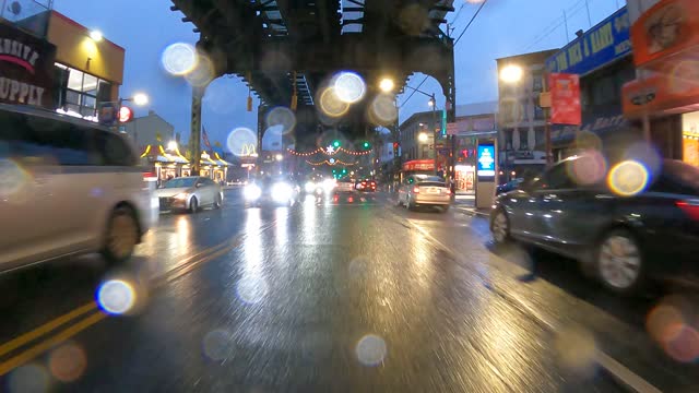 Driving Around thru NYC New York City Queens Brooklyn Manhattan 4K Part: 07 01-09-2022