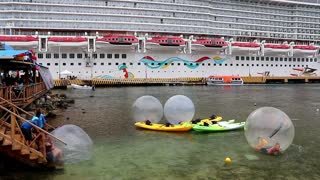 Huge Hamster Ball Hilarity