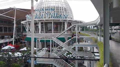 Market Village in the centre of Hua Hin, Thailand