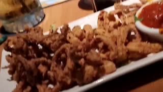 Trying calamari