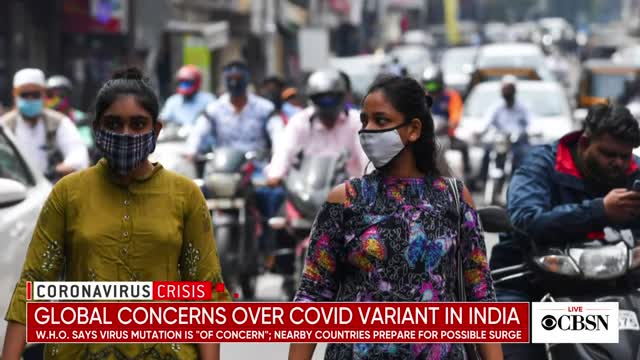 Global Concerns Over Covid-19 Variant In India