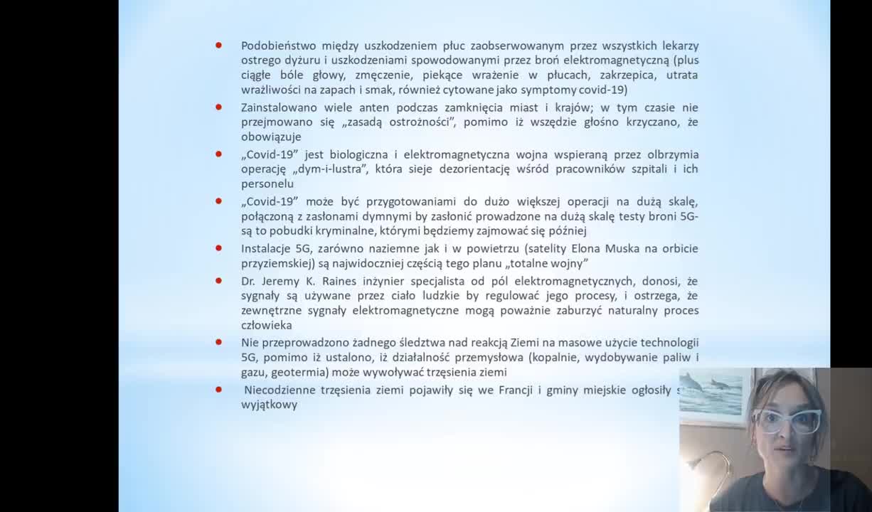 ODKRYCIA RAPORTU ŚLEDCZEGO W SPRAWIE PANDEMII COVID-19 Oficerów Francuskiej Armii Rezerwowej