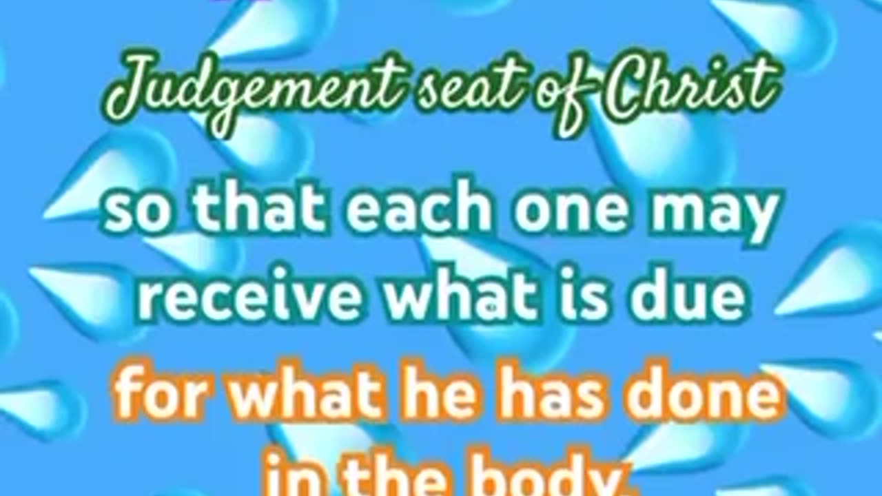 2 Corinthians 5:10