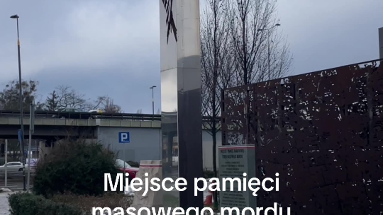 038 No War. Warszawa - Wola. Miejsce mordu tysięcy Warszawiaków przez niemców w 1944 r