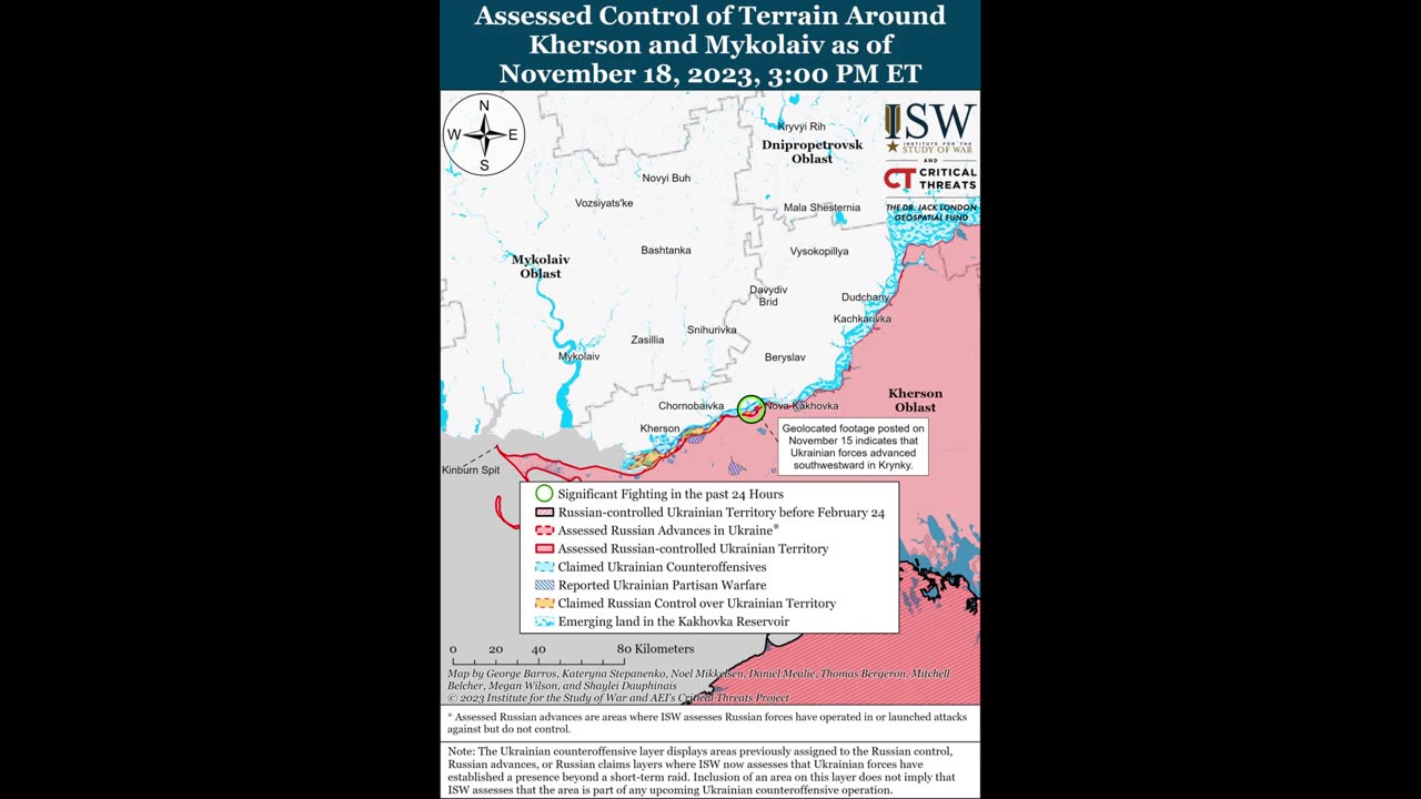 Analysis of the situation at the front from enemies Nov 18