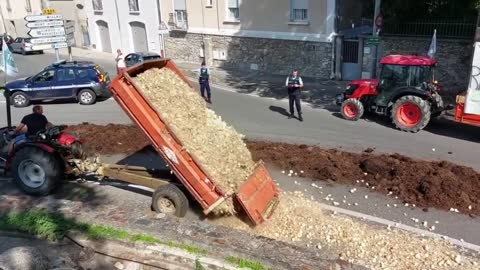 French Farmers are unhappy too. Time bomb.