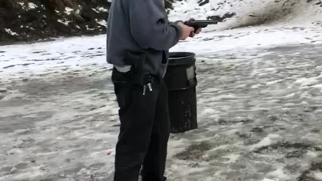 double barrel 12 gauge pistol