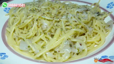 Spaghetti da sogno con meno di 2 euro con solo 2 ingredienti