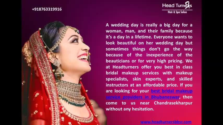 Best Bridal Makeup in Bhubaneswar #Headturners