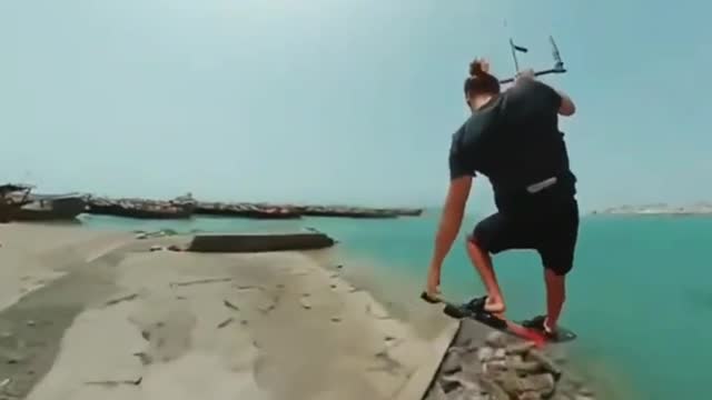 There's no time to get off so let's just take off from the car