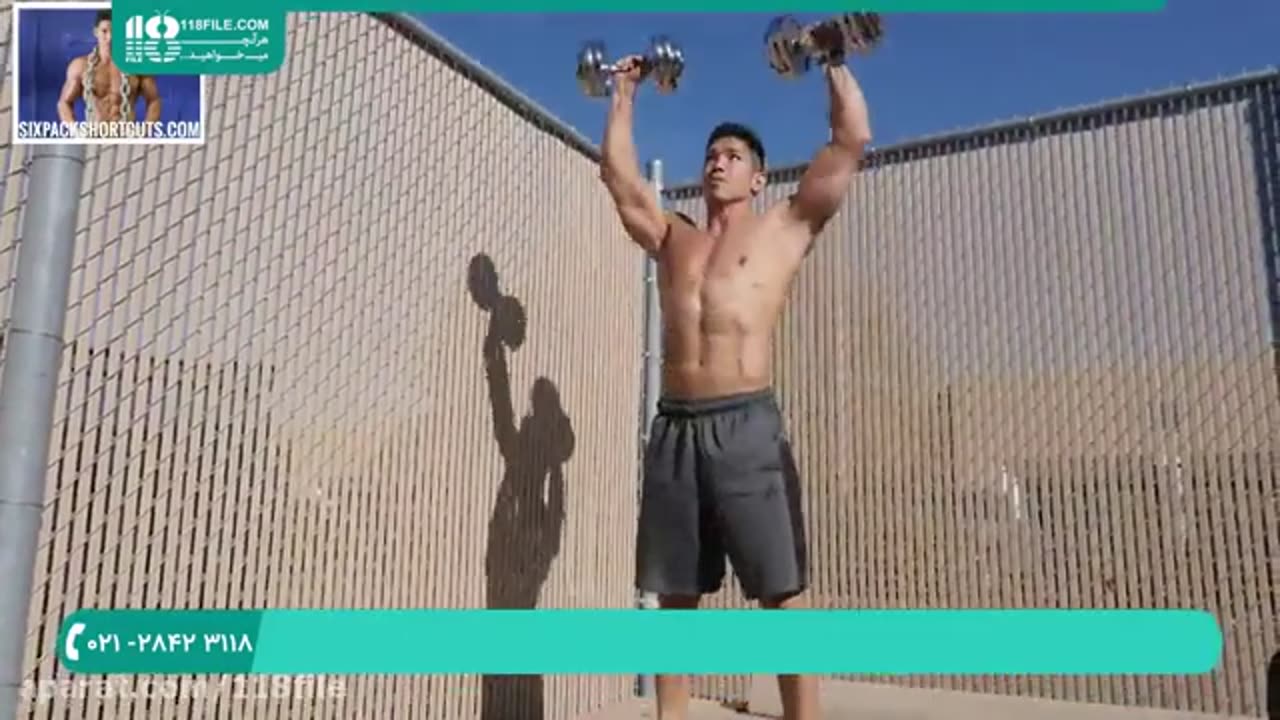 Building six-pack muscles