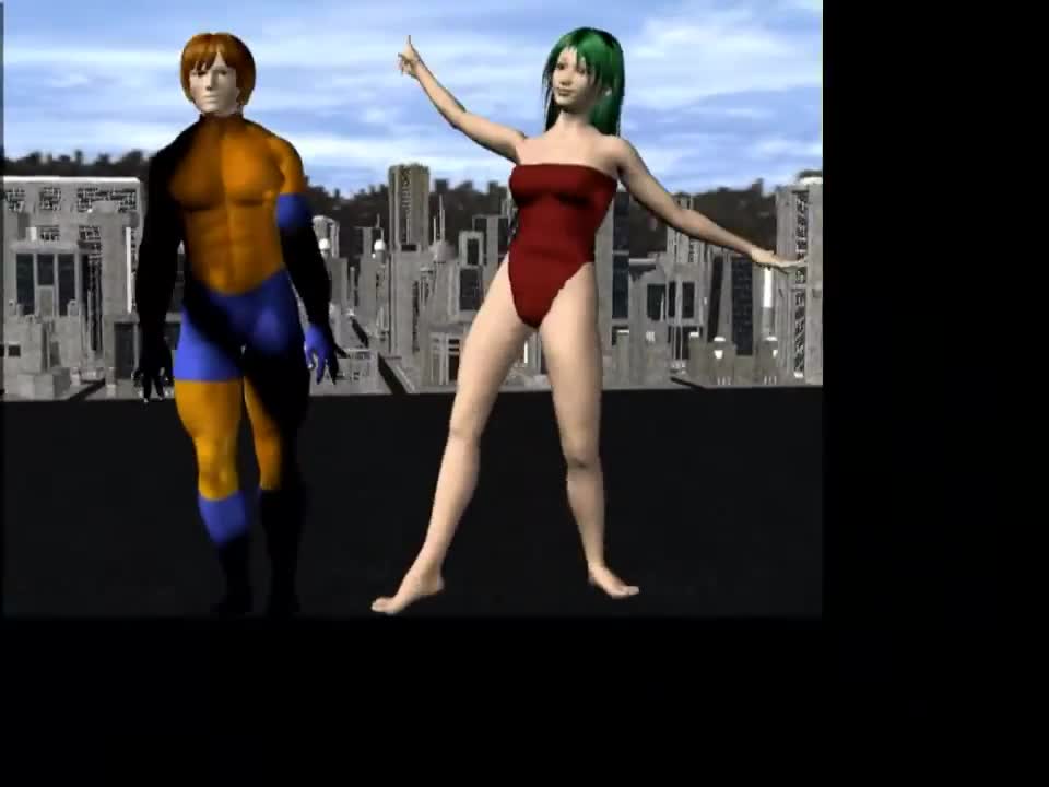 Daz 3D Animation 01 - The Dancers