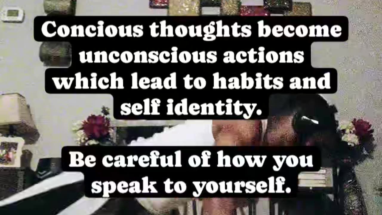 Energy, thought and self talk create your future!