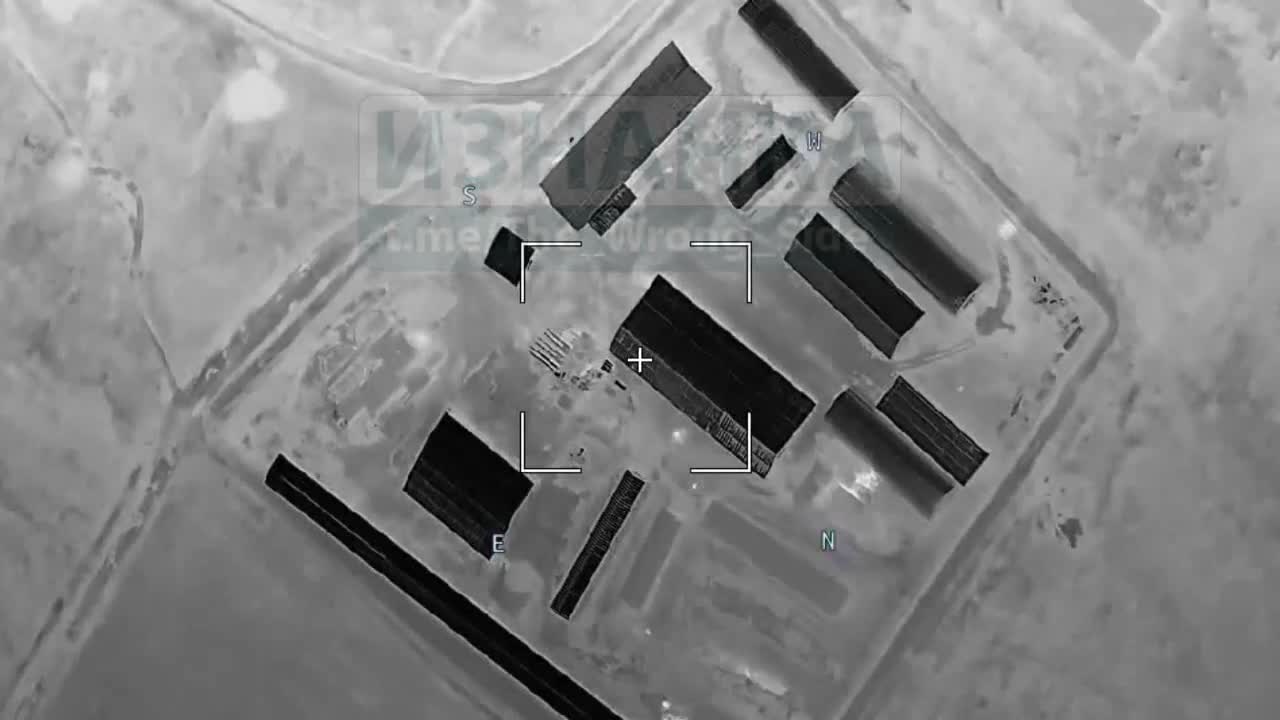 Effects of "Geran-2" arrival in Nikolayev on an AFU barracks