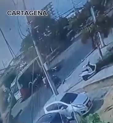 Accidente con bus de Transcaribe