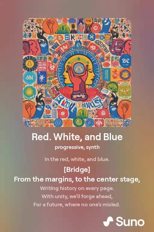 Red, White, and Blue song