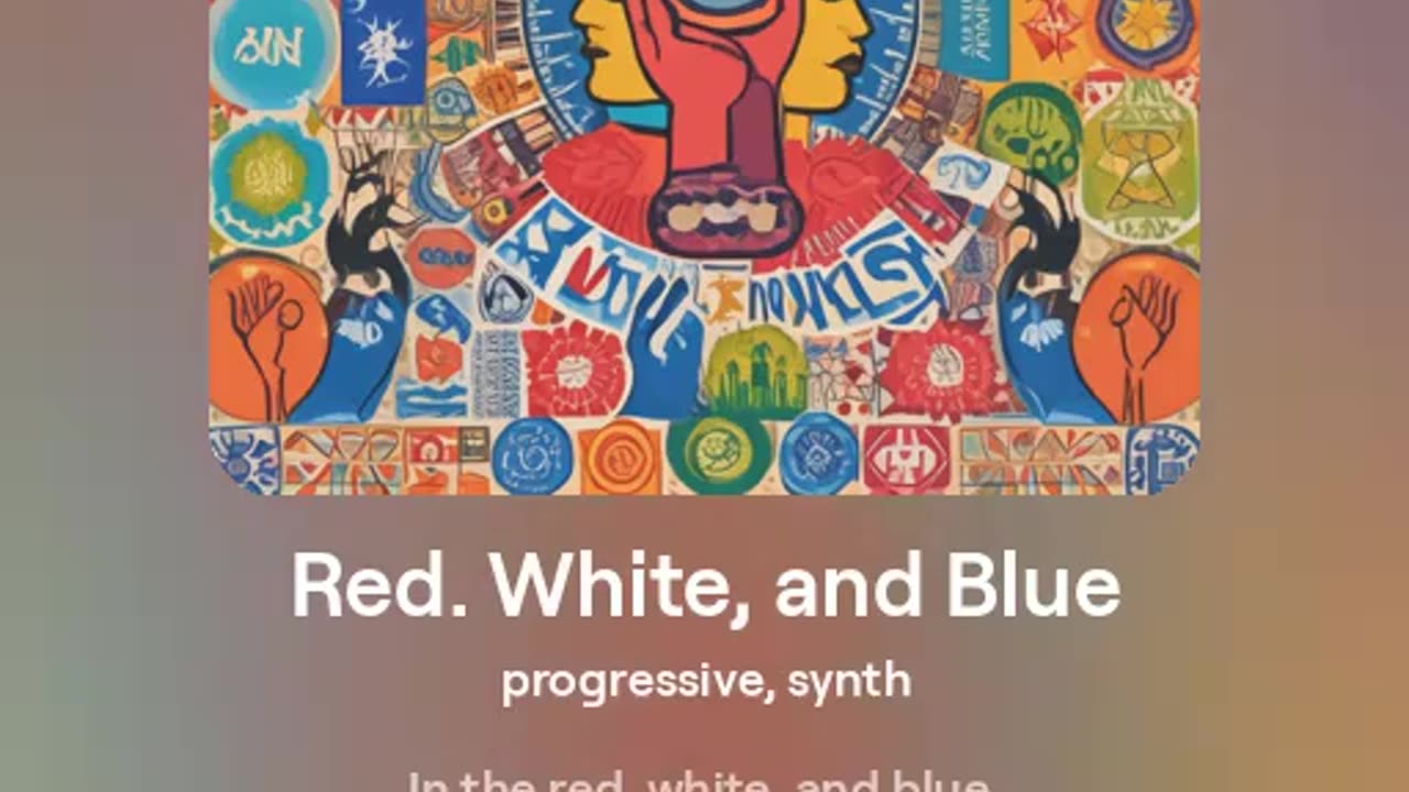 Red, White, and Blue song