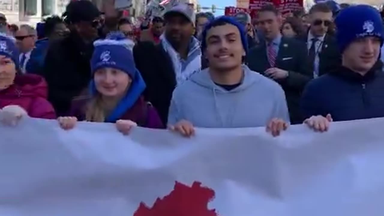 BREAKING: Governor Glenn Youngkin Joins Virginia March for Life