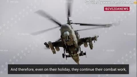 New Shots of Russian Ka-52s in Action