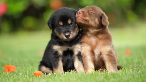 See Great Bond Love Between Brother & Sister Puppy Love