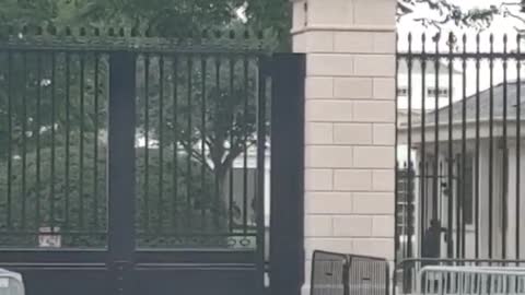 Marine at the West Wing door!!