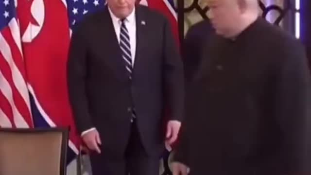 President Donald Trump meet to Kim Jong UN