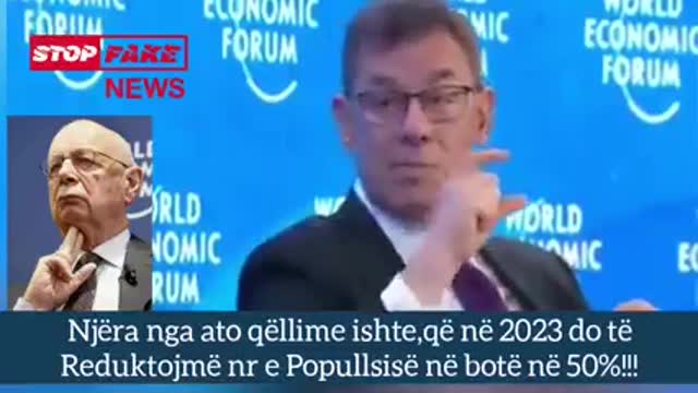 CEO i Pfizer Albert Bourla: “Qëllimi ynë është se deri në Vitin 2023 të Zvogëlojmë Popullsinë e Botës me 50% dhe jemi në Rrugë të mbarë”...