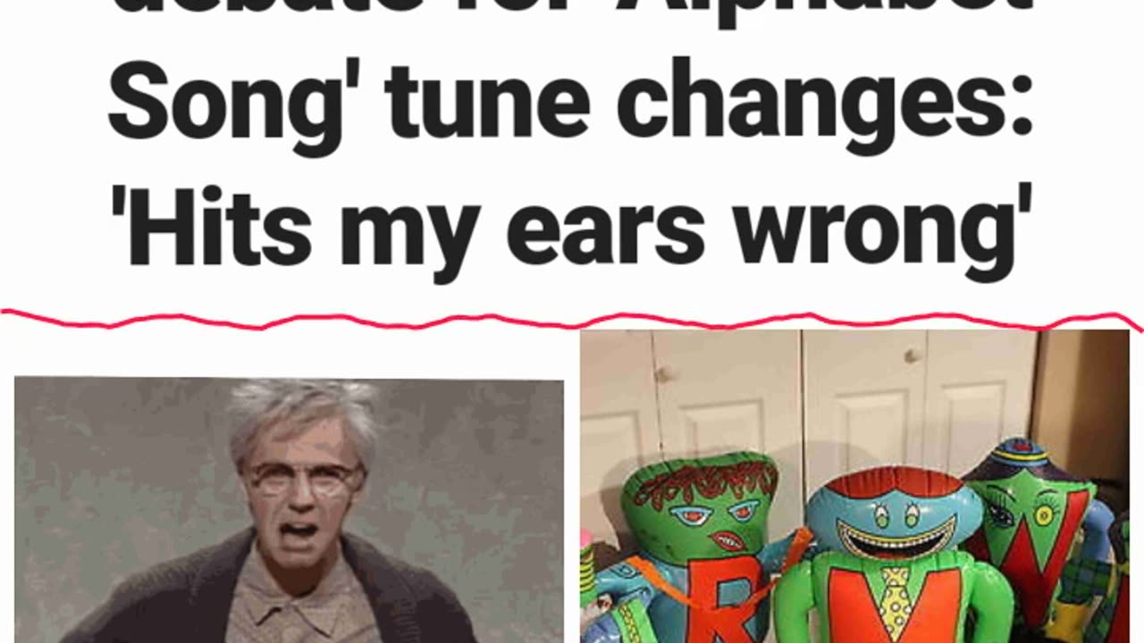 Wow! The alphabet is very divisive!