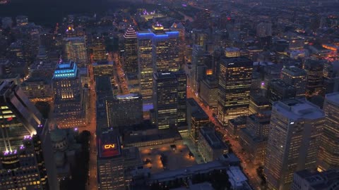 Canada is really beautiful at night.