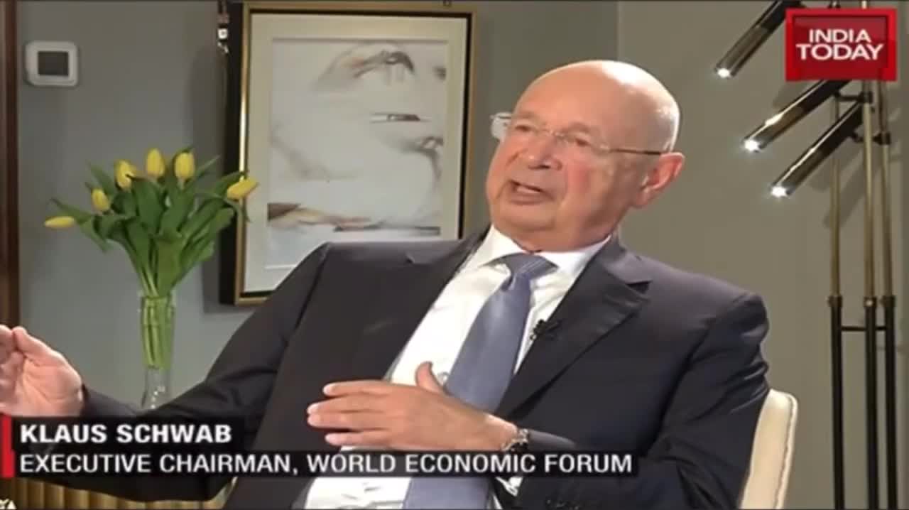 KLAUS SCHWAB PREDICTS WHO WILL RUN THE WORLD