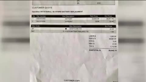 Electric Car Battery Replacement Costs Man $30K