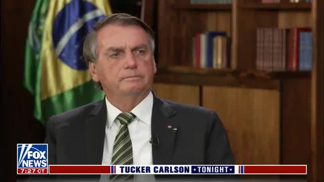 Præsident for Brasilien, Jair Bolsonaro forklarer, hvorfor han ikke fik Covid-vaccinen