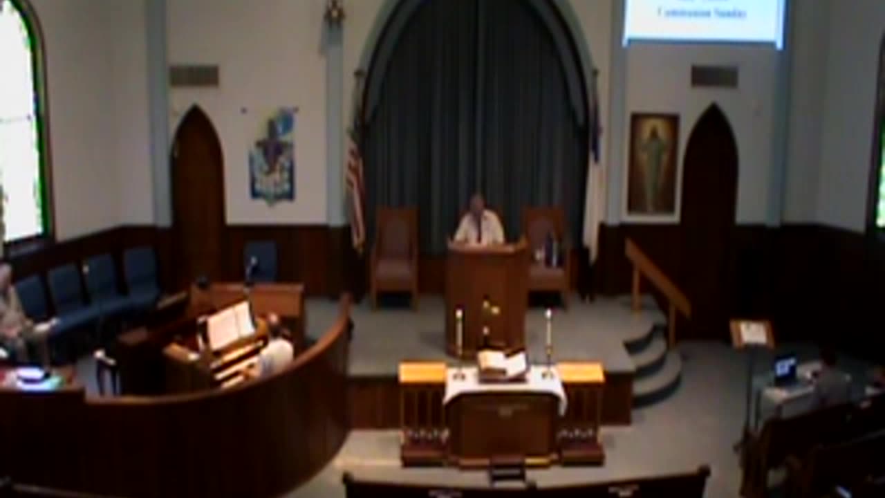 July 7, 2024, First Baptist Church, Loudonville, Ohio prelude and first hymn