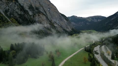 A morning view of mountain