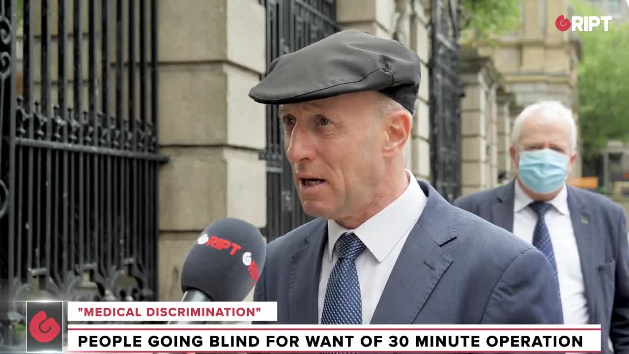 Micheal Collins, TD: “Medical Discrimination” “people going blind for want of 30 minute operation.”