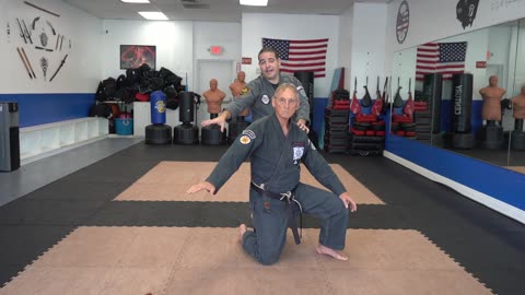 Correcting common errors executing the American Kenpo technique Glancing Lance