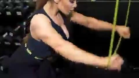 Gym workout status