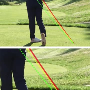 That's lethal #golf #golfer #professional #athlete #very #strong #swing #hit #shot #green #fairway