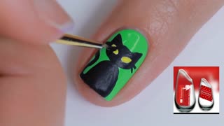 the best idea of Nail paint with impressive colour and design learn how paint a cool nail