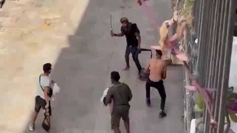 This is Barcelona. Do you see doctors, engineers or what?