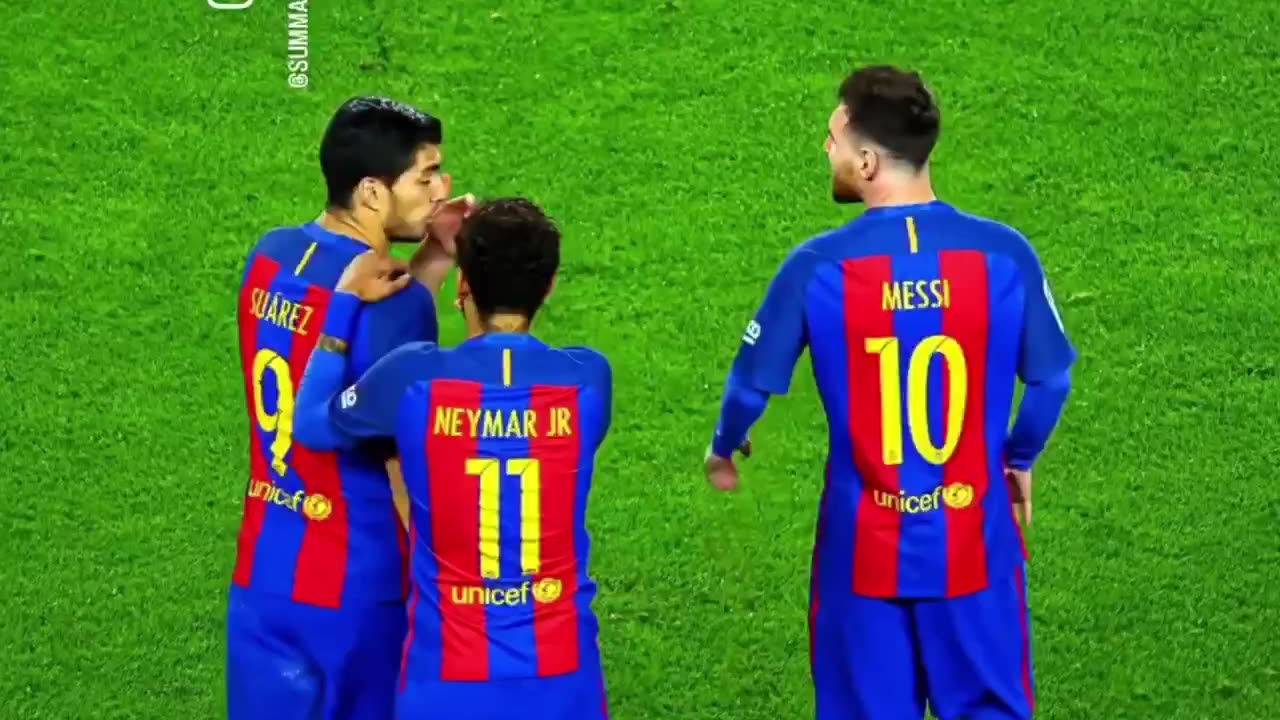 Nr messi suariz Barcalona Best teams