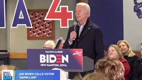 Joe Biden - When Criminals get CALLED OUT they LASH OUT